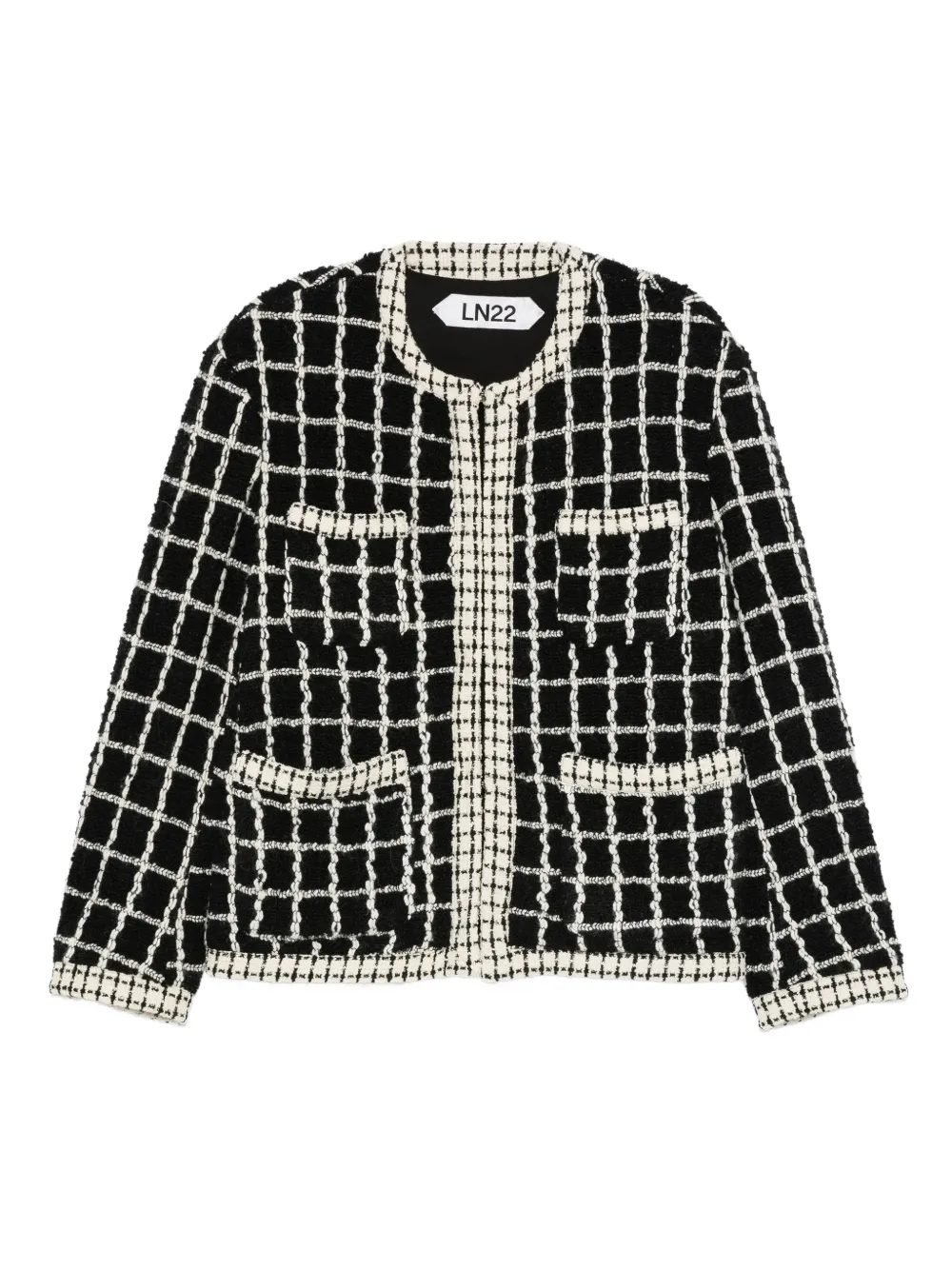 LNA check pocket jacket | negro | Image 1