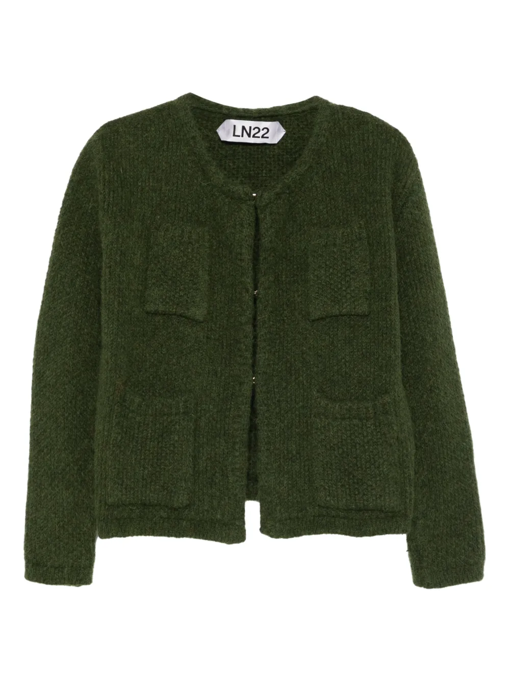 LNA pocket cardigan - Verde