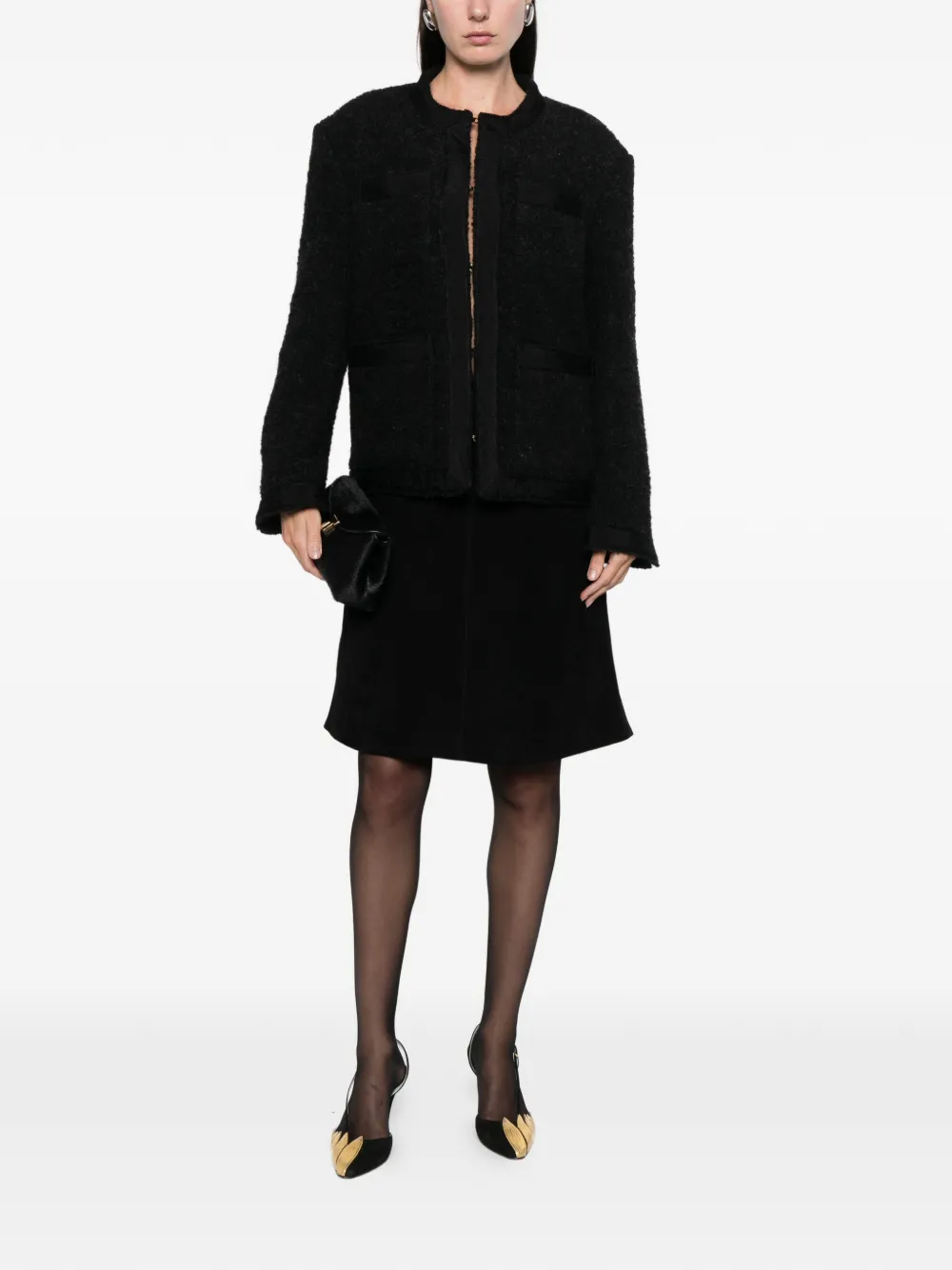 LNA pocket textured  jacket | Tweed Jackets | Image 2