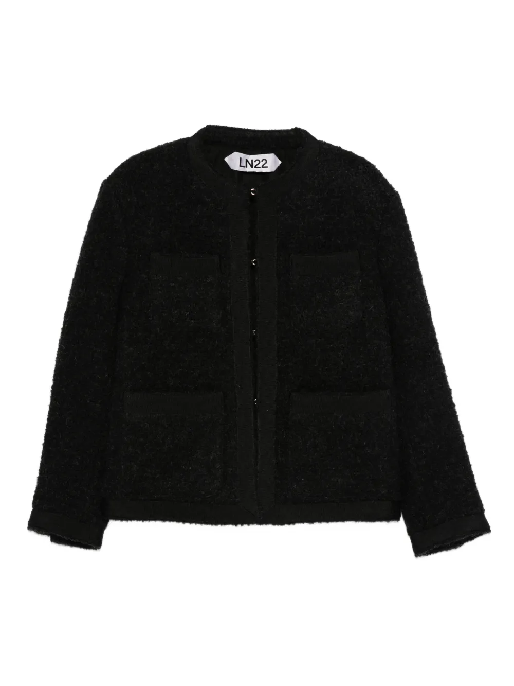 LNA pocket textured  jacket | Black | Image 1