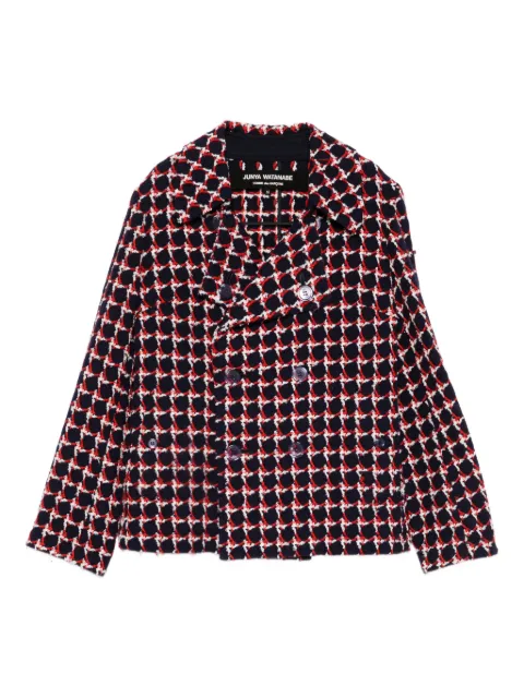 Junya Watanabe Comme des Garçons Pre-Owned 2001 twwed double-breasted jacket