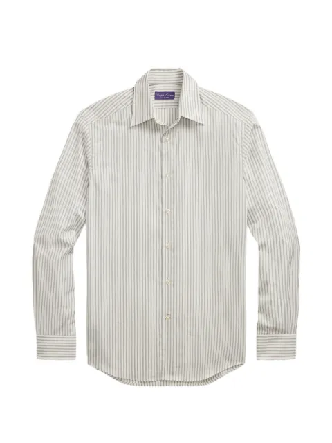 Ralph Lauren Purple Label skjorte med lodret stribe