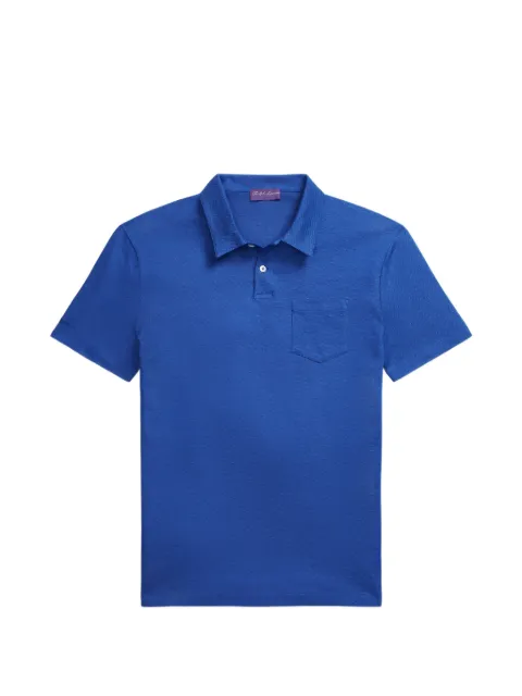 Ralph Lauren Purple Label chest-pocket short-sleeve polo shirt