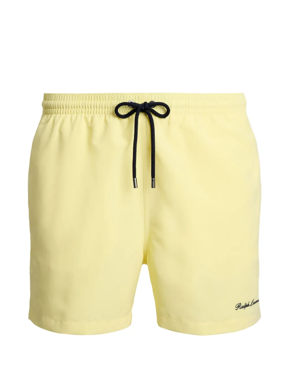 Ralph Lauren Purple Label logo-embroidered drawstring swim shorts - Jaune Ralph Lauren Purple Label logo-embroidered drawstring swim shorts - Jaune