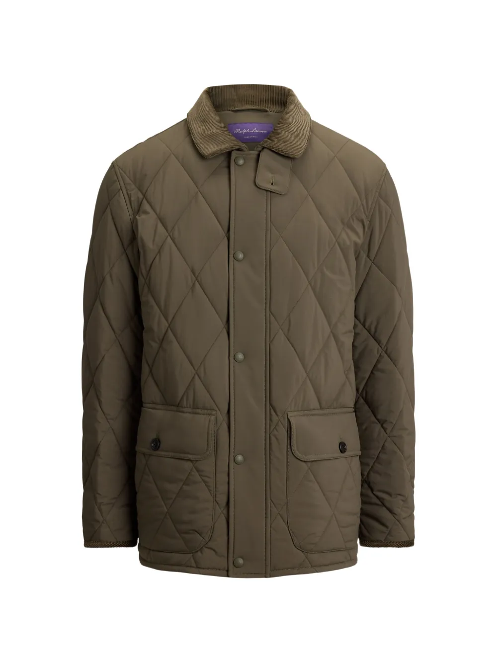 Ralph Lauren Purple Label quilted-pattern jacket - Toni neutri