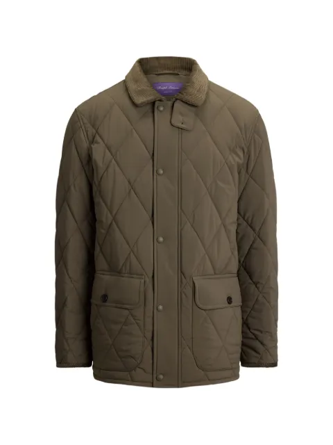 Ralph Lauren Purple Label quilted-pattern jacket