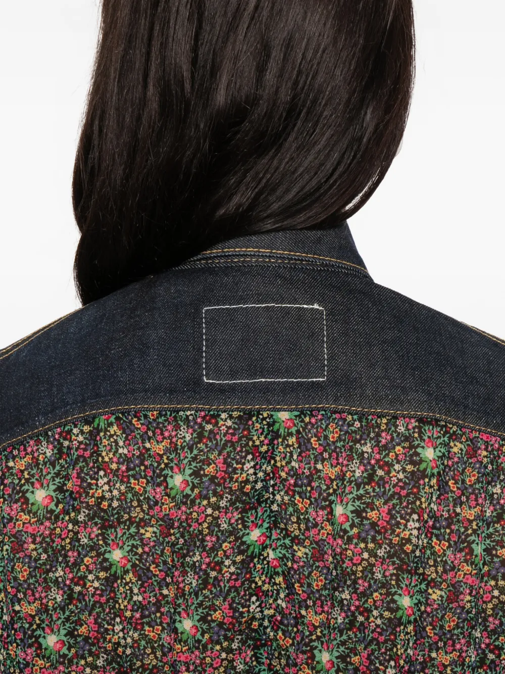 Pre-owned Junya Watanabe 2019 Docking Mini Shirt Dress In Blue