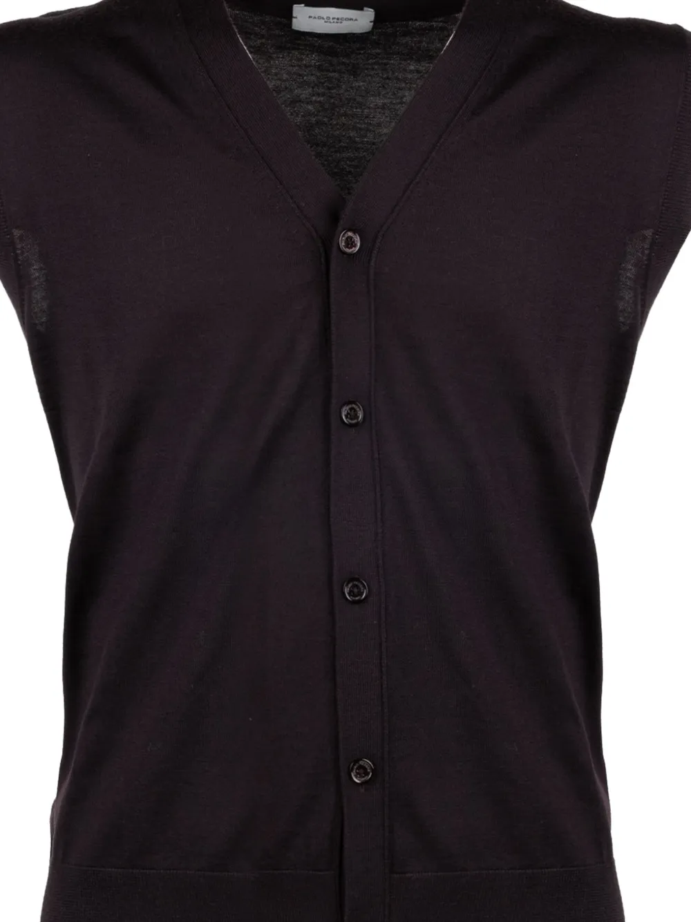 Paolo Pecora button sleeveless vest | Vests & Tank Tops | Image 2