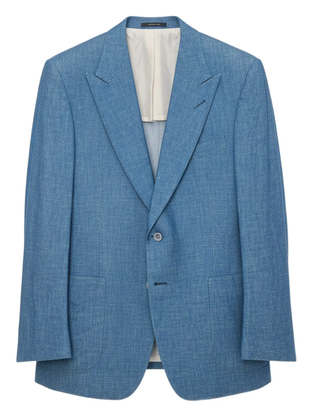 TOM FORD button single-breasted blazer | Blue | Image 1