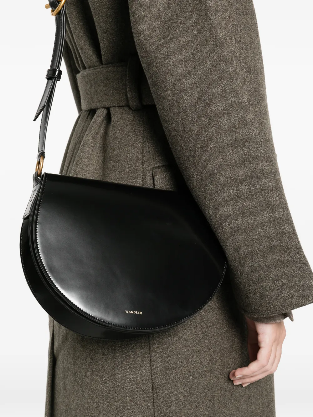 Wandler Cross Body Bag In Black