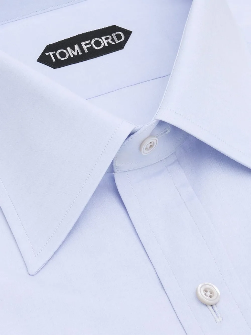 TOM FORD Overhemd met puntige kraag - Paars