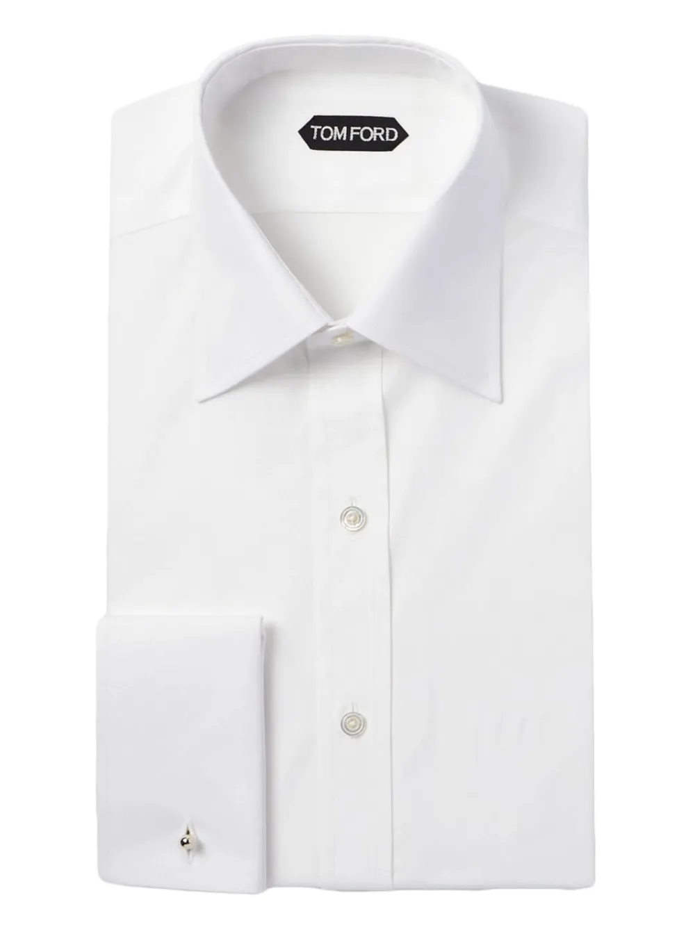 TOM FORD pointed-collar shirt - ホワイト