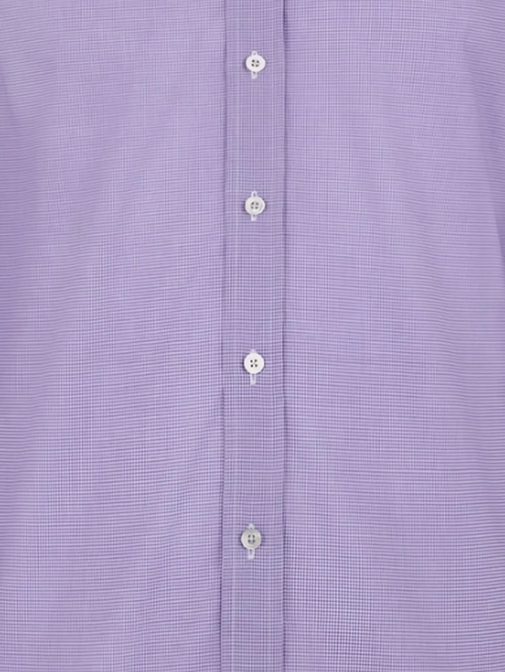 TOM FORD Zijden overhemd met knoopmanchetten - Paars