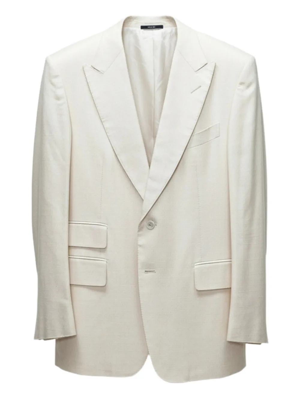 TOM FORD notched-lapel jacket - Nude