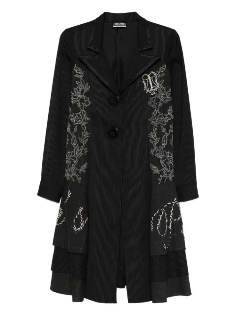 Jean Paul Gaultier Pre-Owned 1990s striped-pattern coat