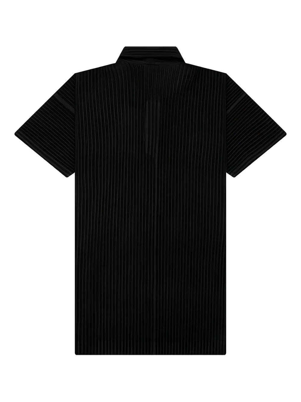 Homme Plissé Issey Miyake Geplooid poloshirt - Zwart