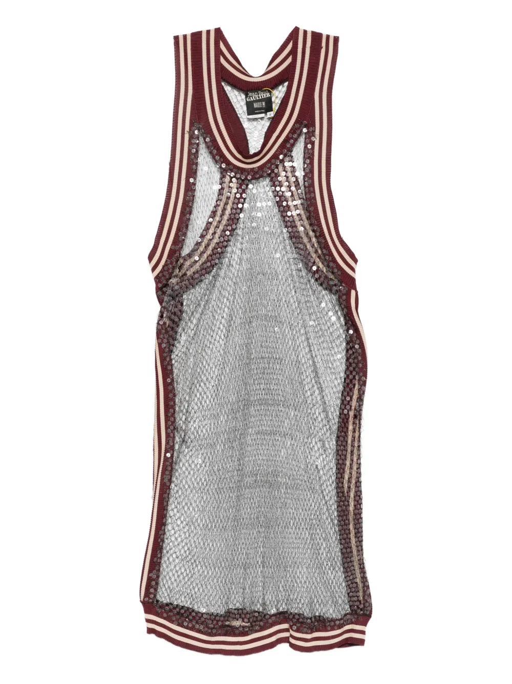 Jean Paul Gaultier Pre-Owned robe à sequins (années 1990) | gris | Image 1