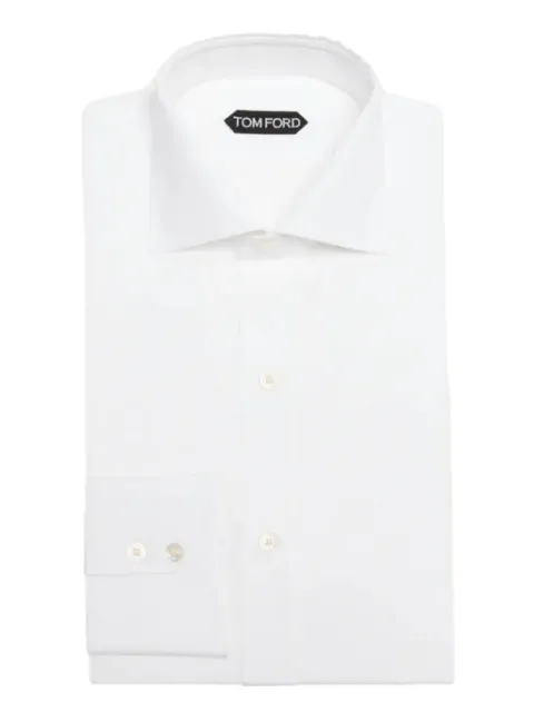TOM FORD Hemd mit spitzem Kragen