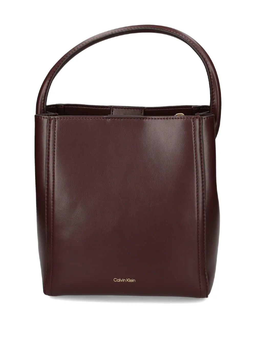 Calvin Klein logo tote bag - Bruin