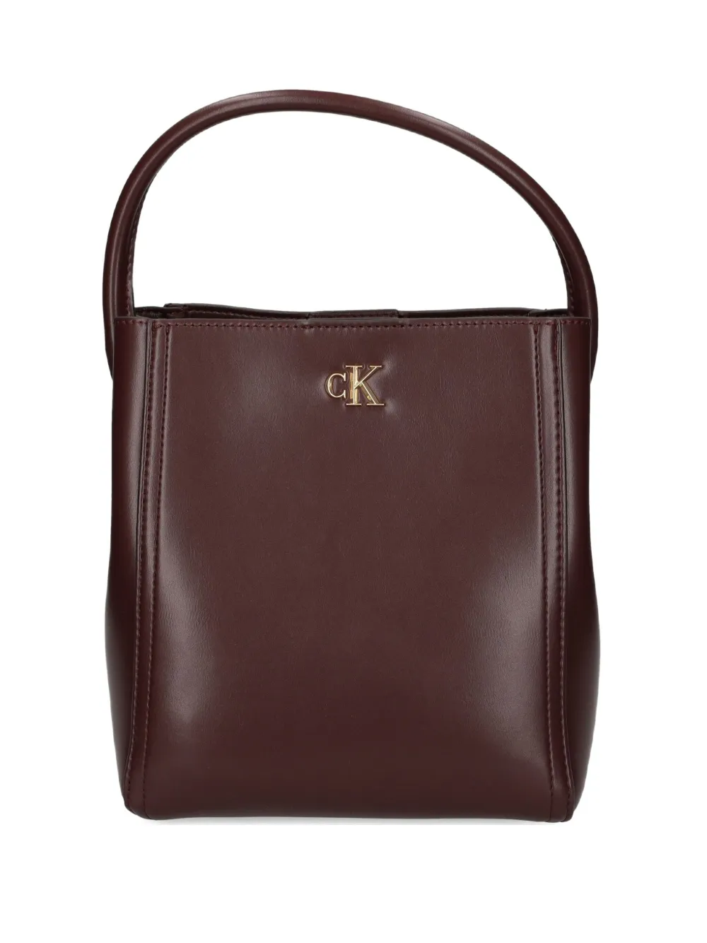 Calvin Klein logo tote bag | Brown | Image 1