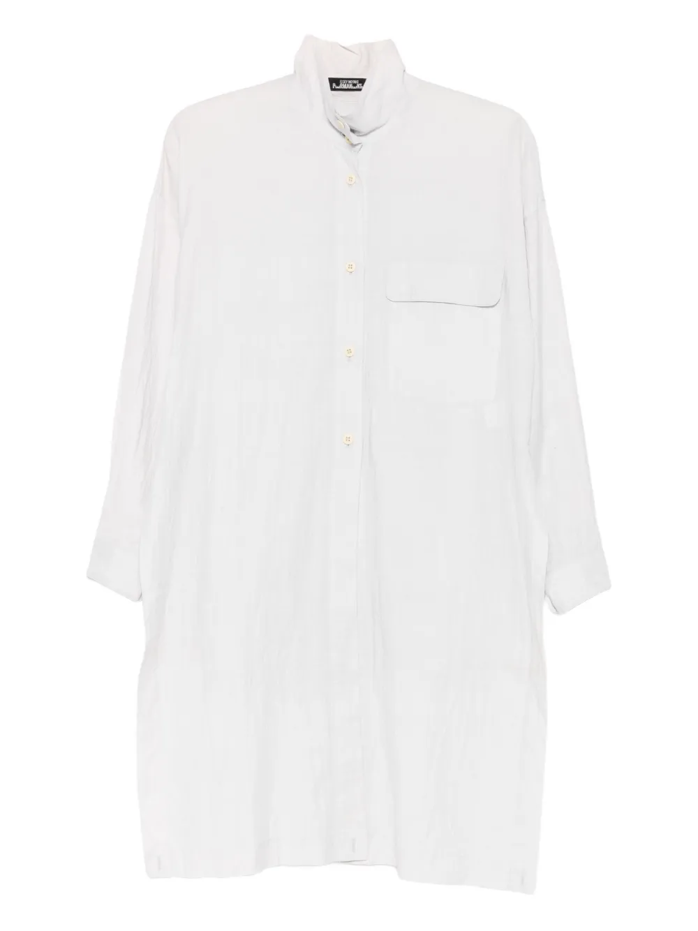 Issey Miyake Pre-Owned 1987 flap-pocket shirt - グレー