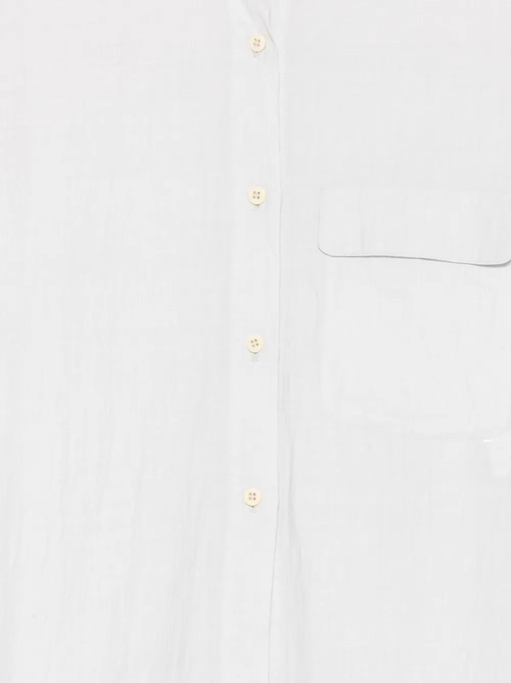 ISSEY MIYAKE Pre-owned 1987 Flap-pocket Shirt In Gray