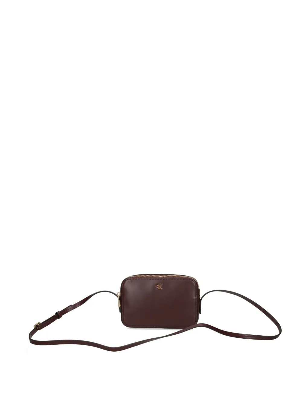 Calvin Klein Crossbodytas met rits Bruin