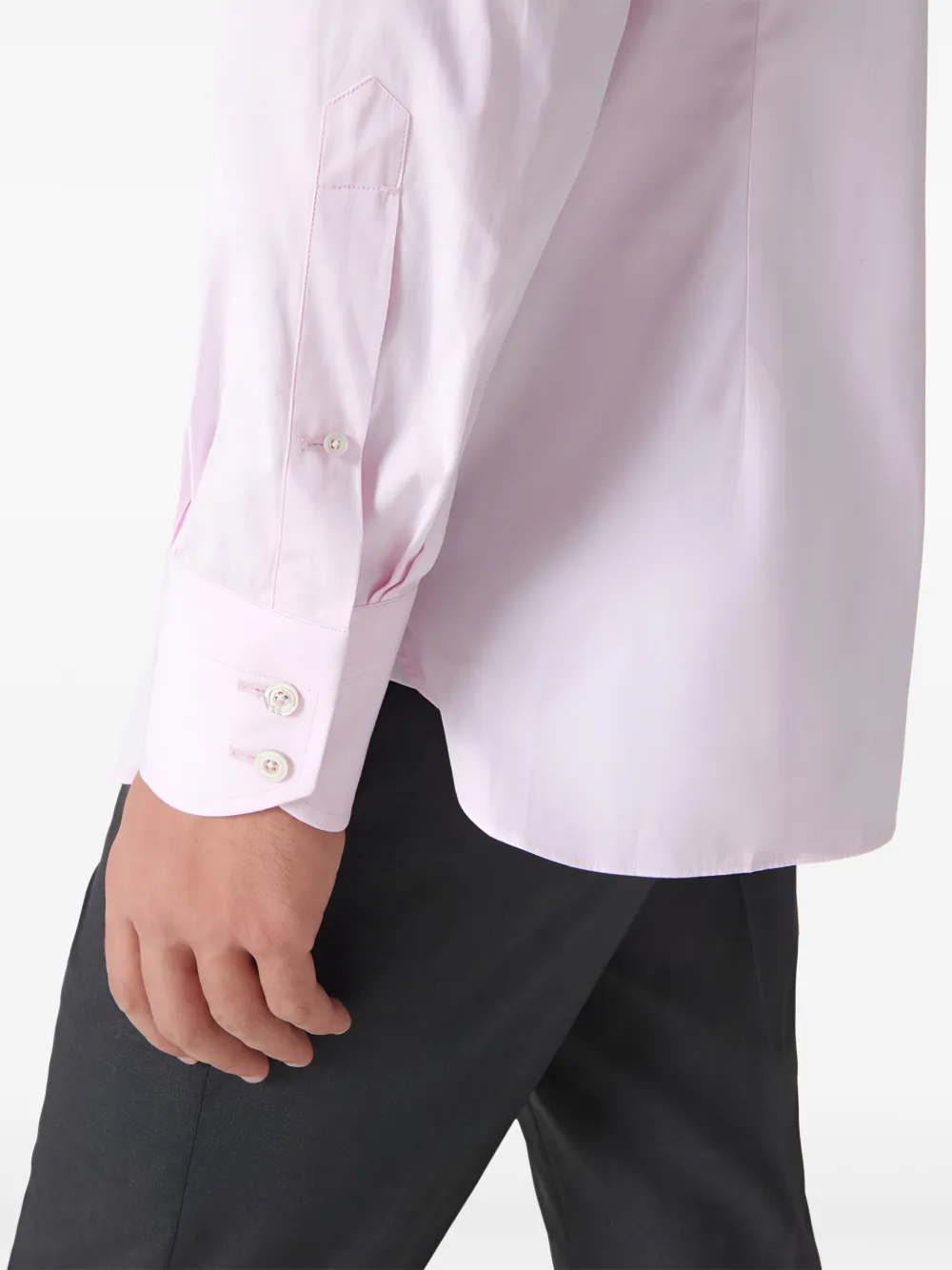 TOM FORD Overhemd met lange mouwen en knoopmanchetten - Roze