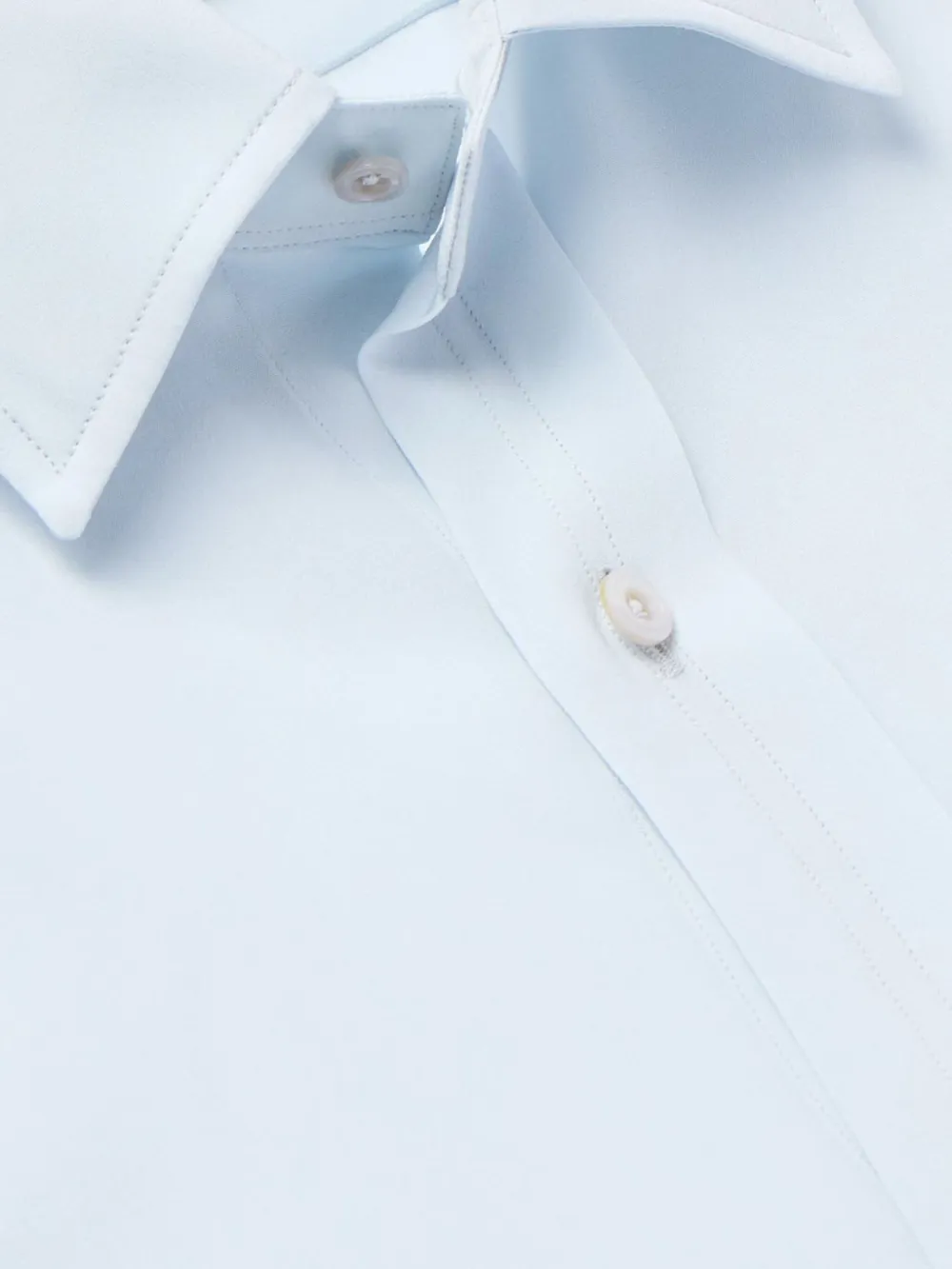 TOM FORD Overhemd met knoopmanchetten - Blauw