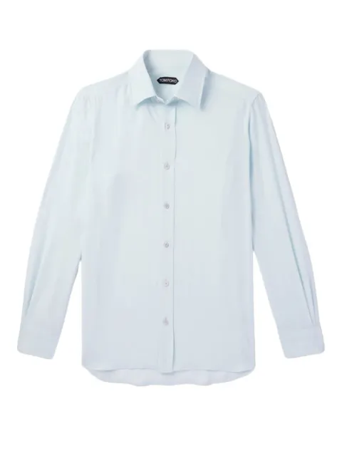 TOM FORD Hemd mit Knopfmanschetten