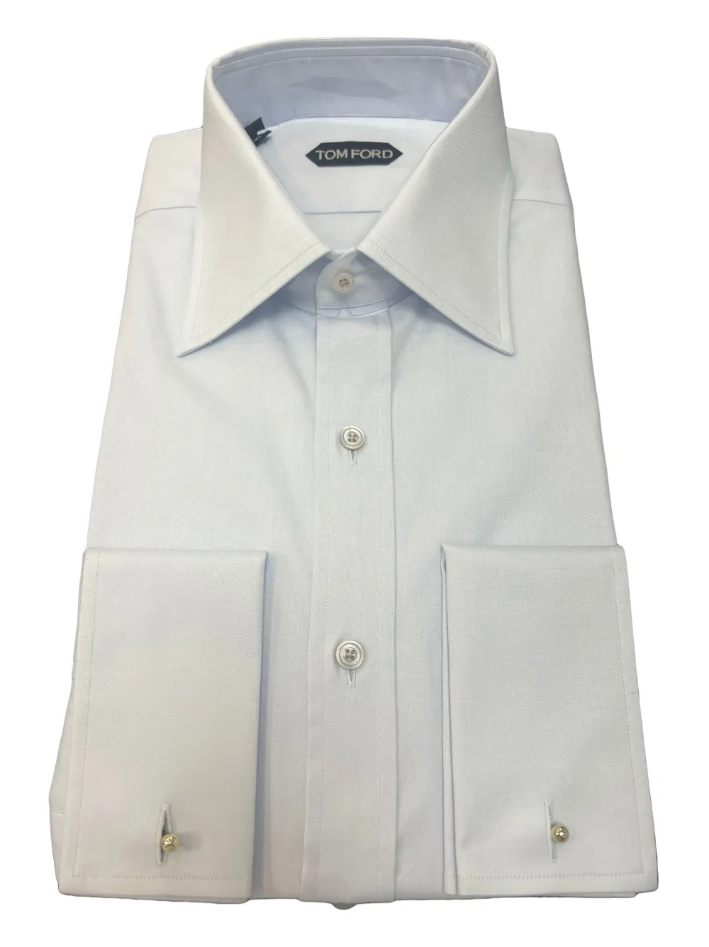 TOM FORD Poloshirt met knoopsluiting - Blauw