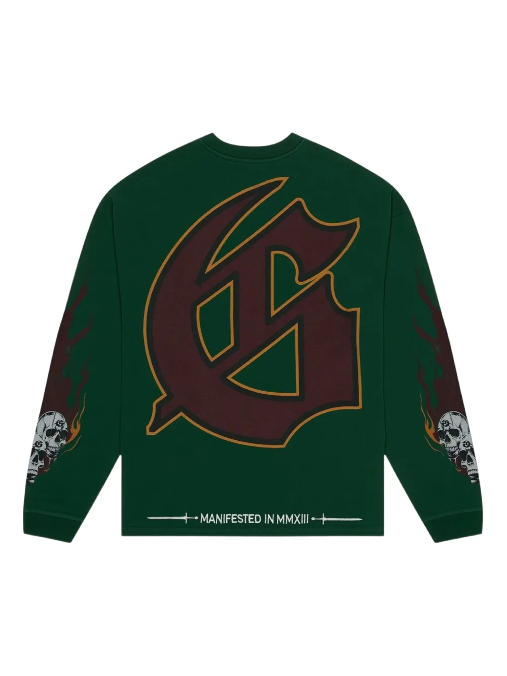 GODSPEED Art Piece sweater met lange mouwen - Groen
