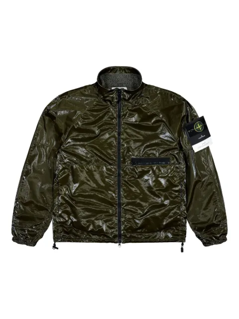 Stone Island chamarra con distintivo Compass