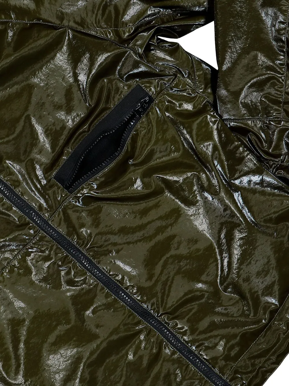 Stone Island Jack met Compass-logopatch Groen