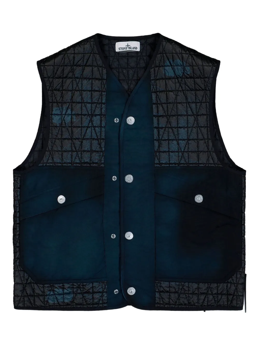 Stone Island Reps-TC gilet - ブラック Stone Island Reps-TC gilet - ブラック