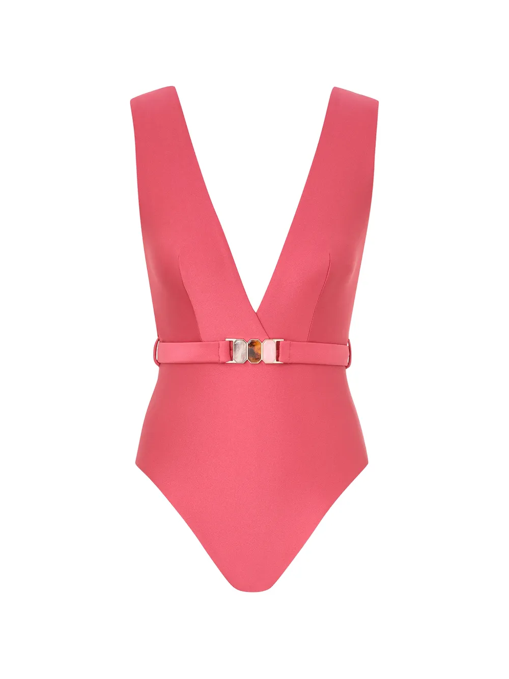 ZIMMERMANN Wanderlust badpak met ceintuur Roze