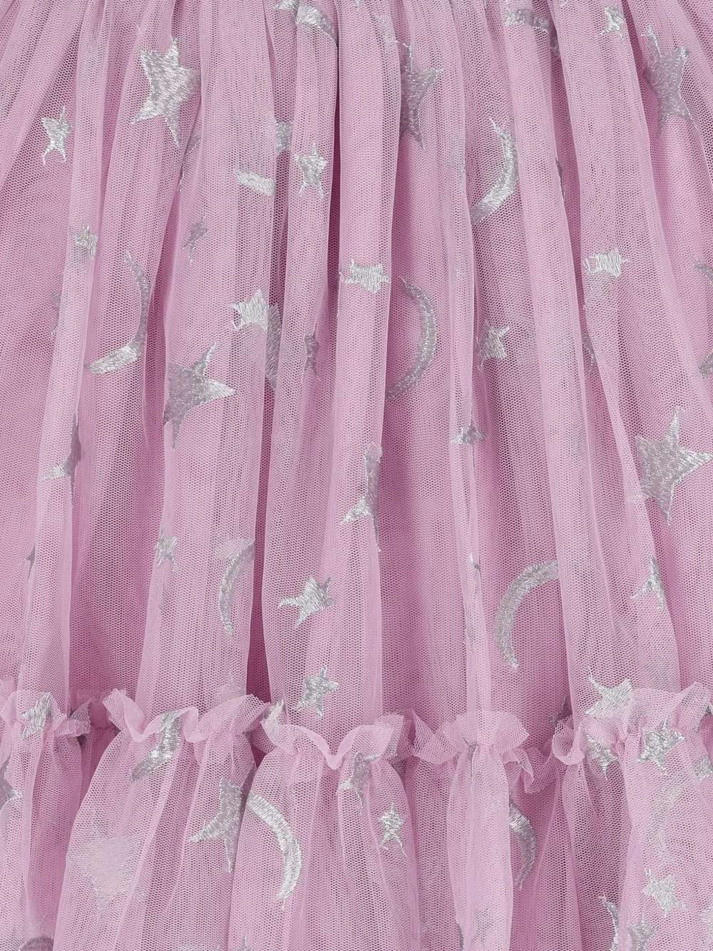 Stella McCartney Kids Rok met geborduurde tule Roze