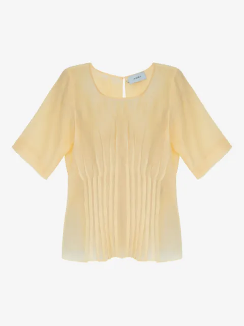 Isolda Blusa Labirinto de Rios com pregas