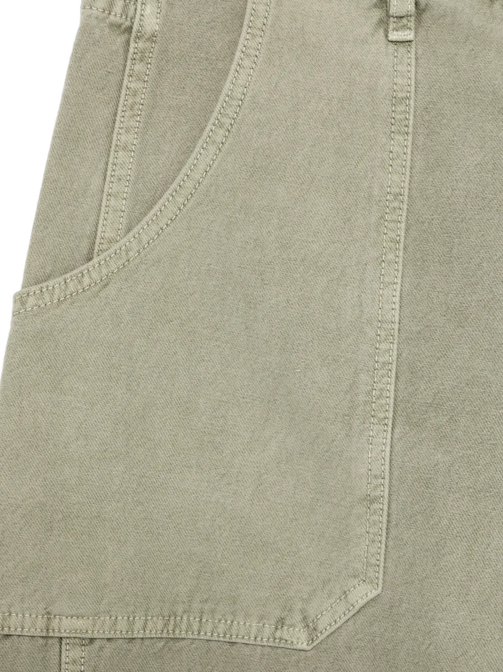 SLVRLAKE Rookie patch-pocket cargo jeans Groen