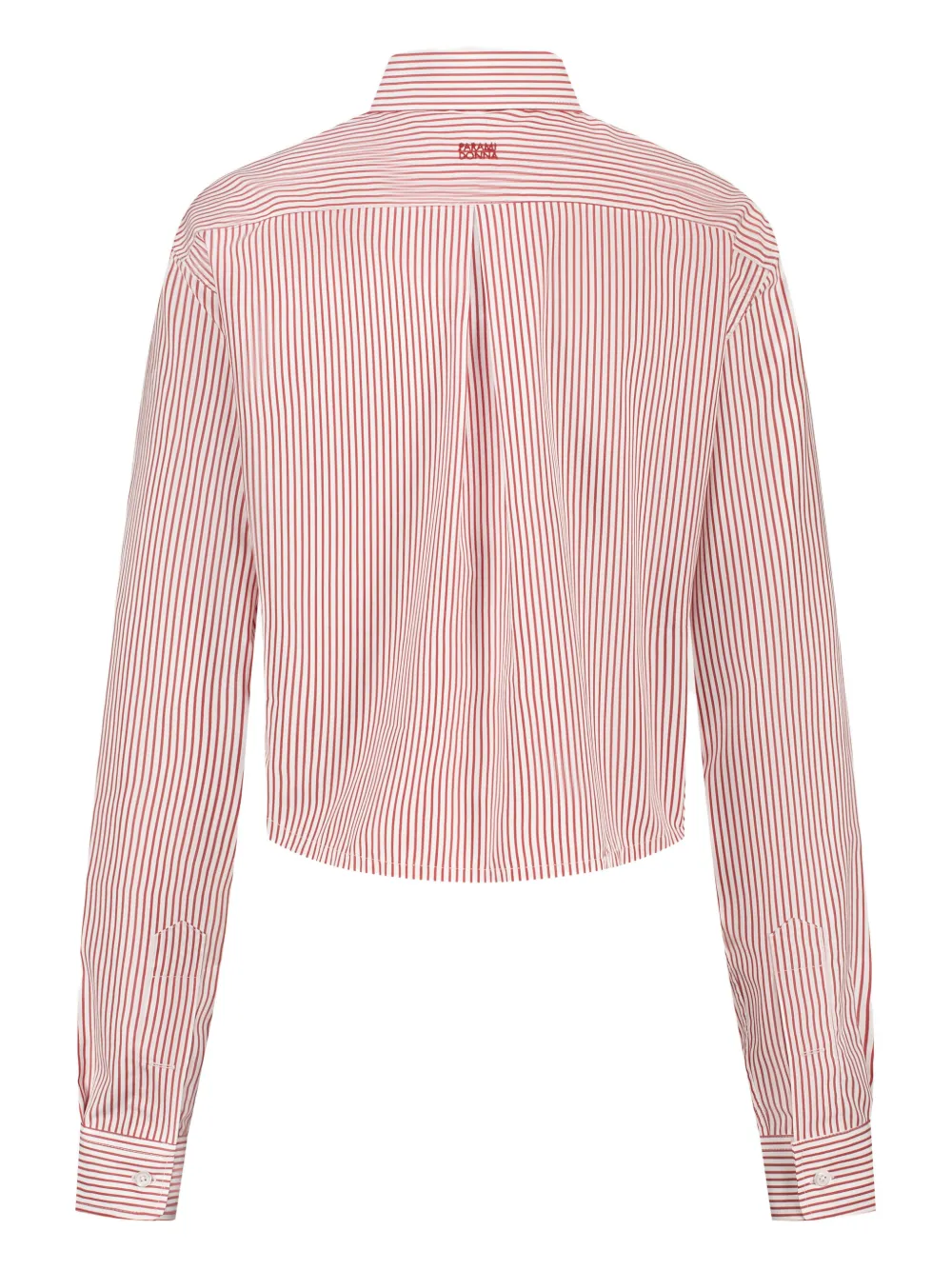 PARAMIDONNA Ida striped shirt - Rood