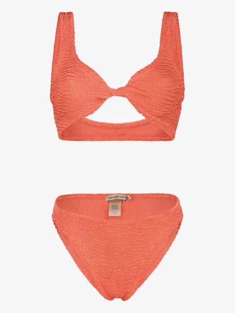 PARAMIDONNA Donika cutout two piece swimsuit 