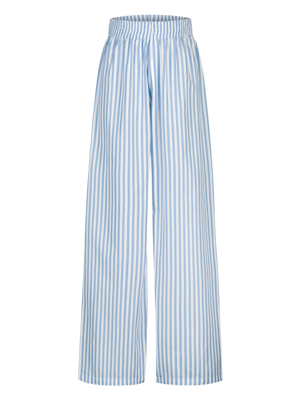 Paramidonna Cora Striped Trousers In Blue