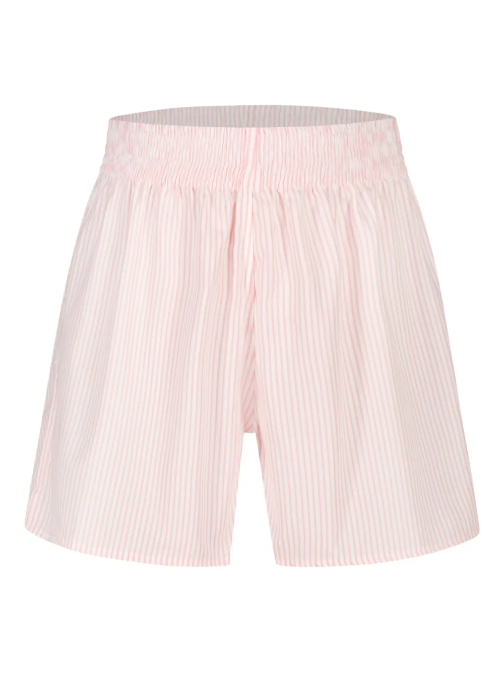 PARAMIDONNA Shorts Cora a righe - Bianco