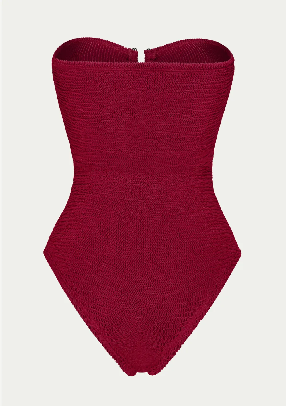 Paramidonna Frida Textured Swimsuit In Red