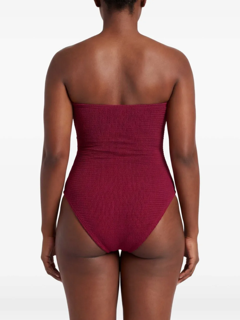 PARAMIDONNA Frida badpak met textuur Rood