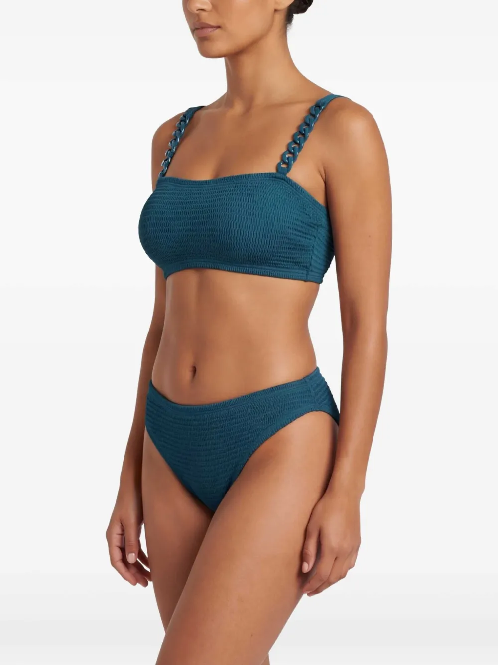 PARAMIDONNA Penelope bikini met kettingbandjes Blauw