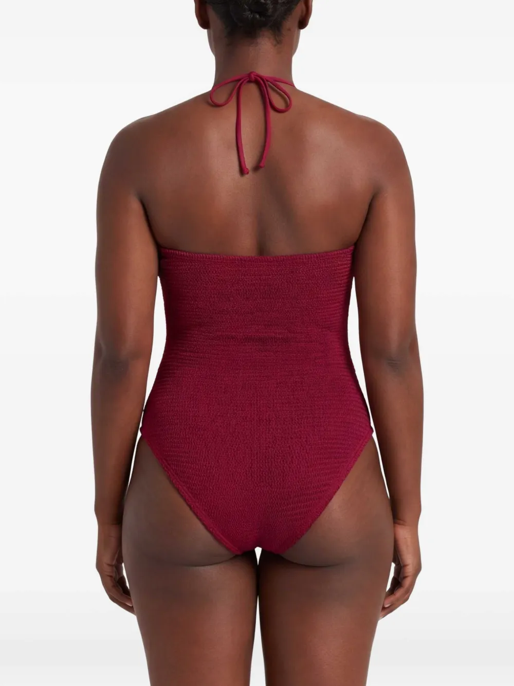 PARAMIDONNA Adriana badpak met parels Rood