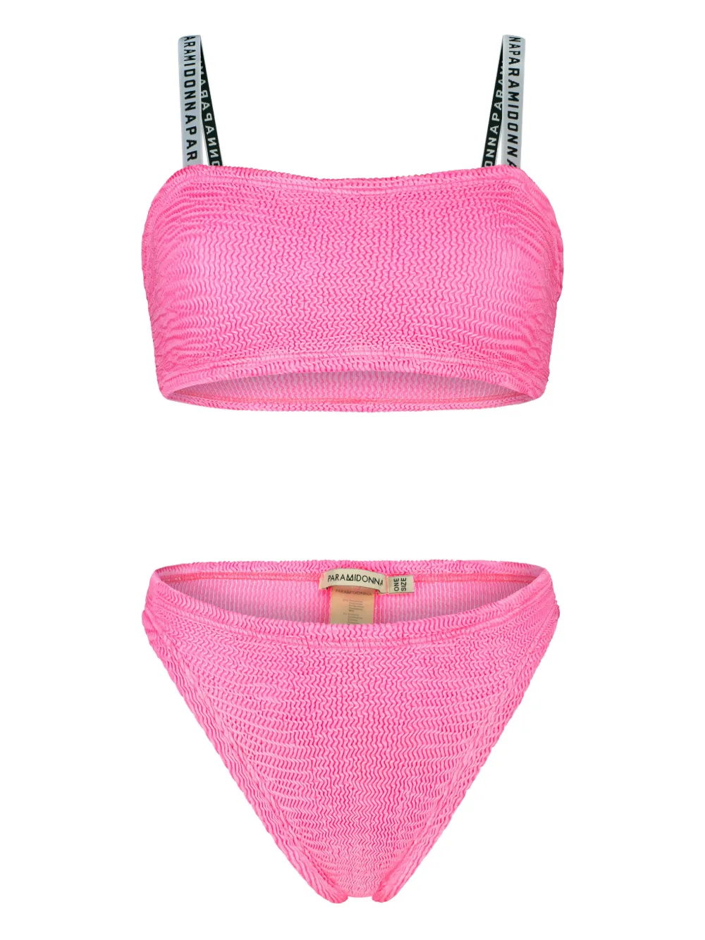 PARAMIDONNA Bikini Merry con logo - Rosa