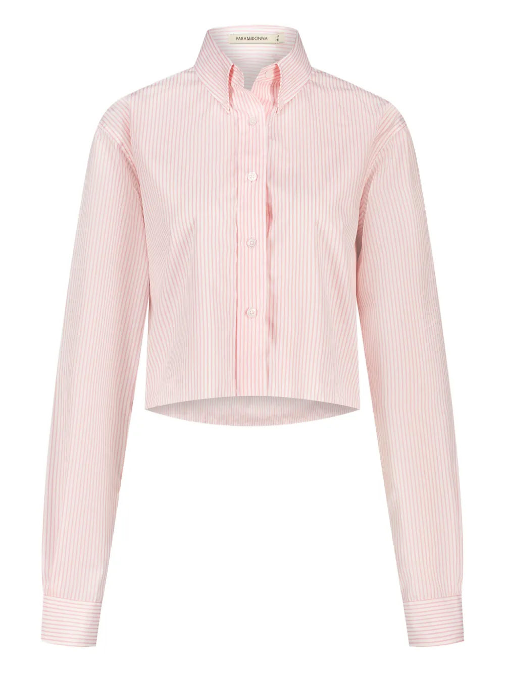PARAMIDONNA Camicia Ida a righe - Rosa