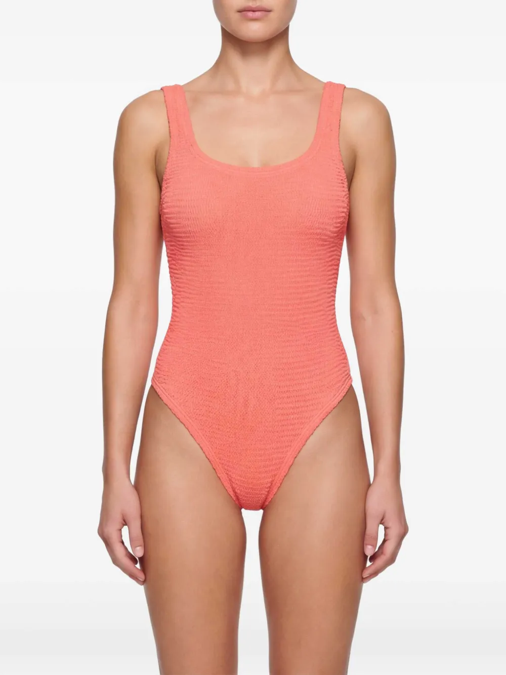 PARAMIDONNA Hailey badpak met textuur Oranje
